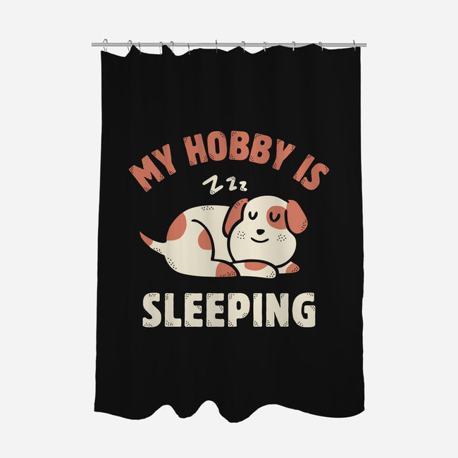 My Hobby Is Sleeping-None-Polyester-Shower Curtain-brunopires