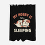 My Hobby Is Sleeping-None-Polyester-Shower Curtain-brunopires
