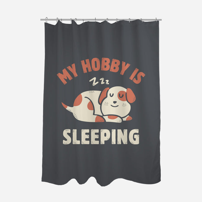 My Hobby Is Sleeping-None-Polyester-Shower Curtain-brunopires
