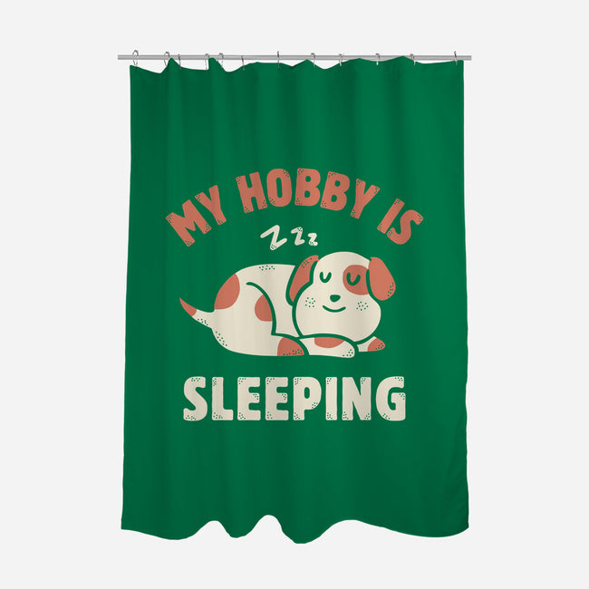 My Hobby Is Sleeping-None-Polyester-Shower Curtain-brunopires