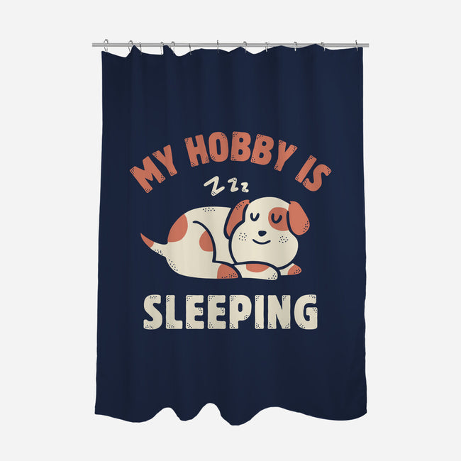 My Hobby Is Sleeping-None-Polyester-Shower Curtain-brunopires