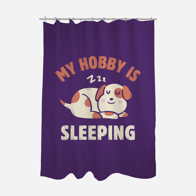 My Hobby Is Sleeping-None-Polyester-Shower Curtain-brunopires