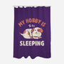 My Hobby Is Sleeping-None-Polyester-Shower Curtain-brunopires
