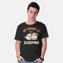 My Hobby Is Sleeping-Mens-Basic-Tee-brunopires
