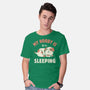 My Hobby Is Sleeping-Mens-Basic-Tee-brunopires