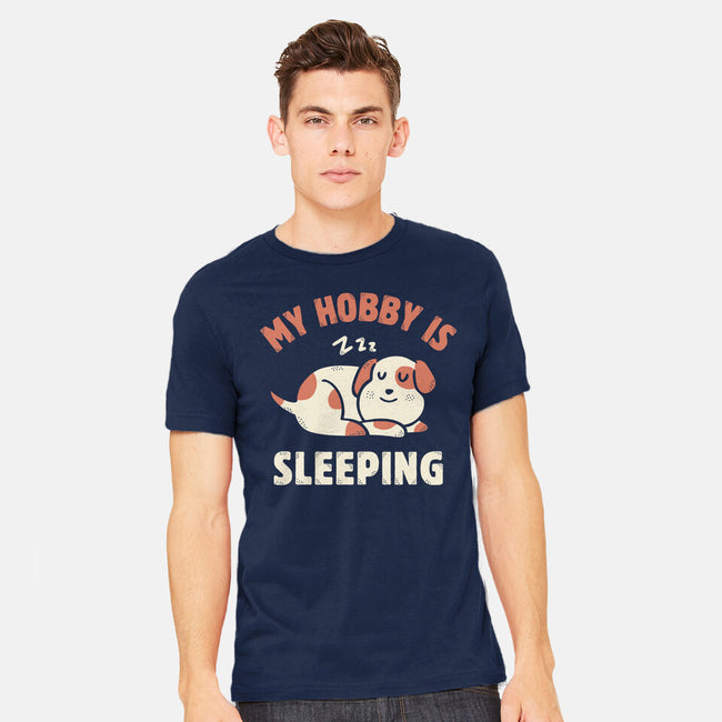 My Hobby Is Sleeping-Mens-Heavyweight-Tee-brunopires
