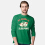 My Hobby Is Sleeping-Mens-Long Sleeved-Tee-brunopires
