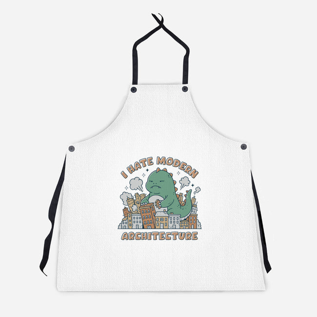 I Hate Modern Architecture-Unisex-Kitchen-Apron-GODZILLARGE