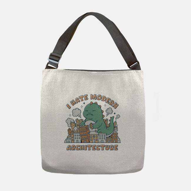 I Hate Modern Architecture-None-Adjustable Tote-Bag-GODZILLARGE