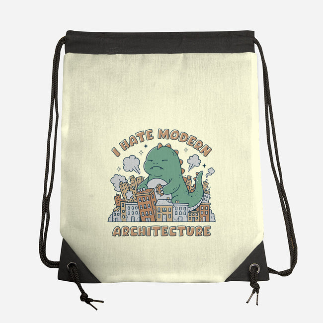 I Hate Modern Architecture-None-Drawstring-Bag-GODZILLARGE