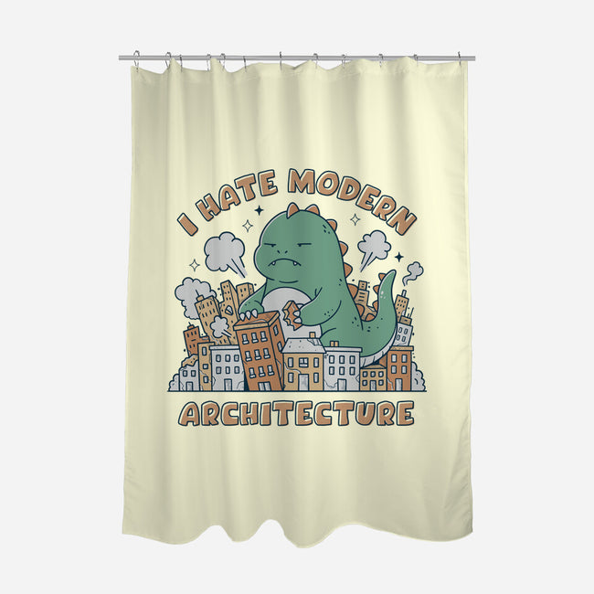 I Hate Modern Architecture-None-Polyester-Shower Curtain-GODZILLARGE