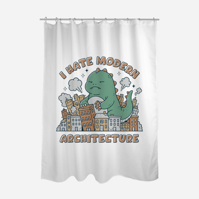 I Hate Modern Architecture-None-Polyester-Shower Curtain-GODZILLARGE