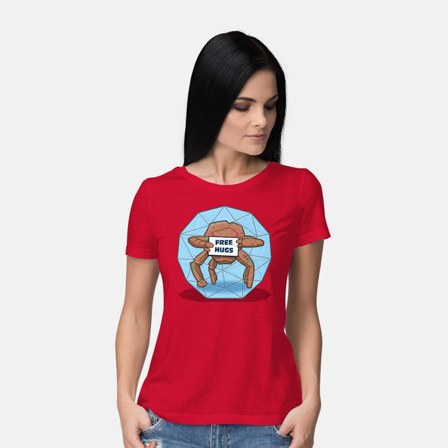 Free Hugs From Within-Womens-Basic-Tee-Boggs Nicolas