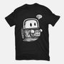 Astro Ghost-Womens-Fitted-Tee-krisren28