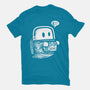 Astro Ghost-Womens-Fitted-Tee-krisren28