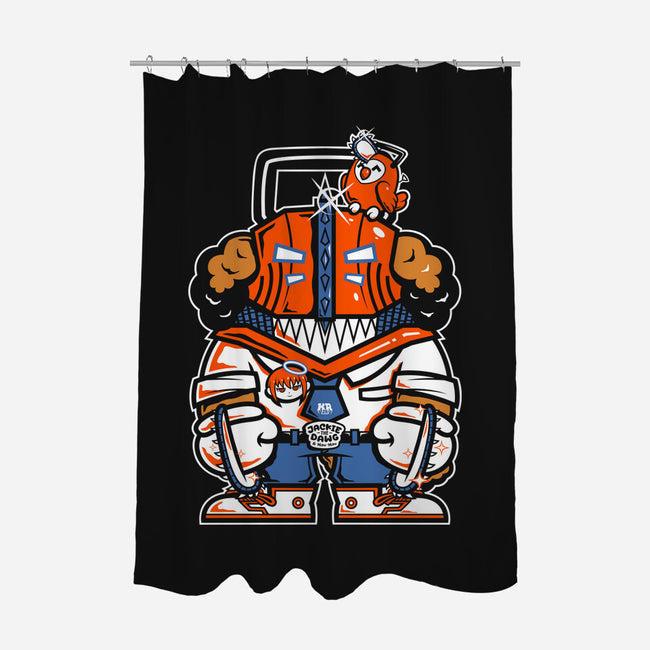 Jackie The Dawg And Mau-Mau-None-Polyester-Shower Curtain-krisren28