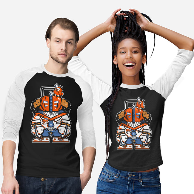 Jackie The Dawg And Mau-Mau-Unisex-Baseball-Tee-krisren28