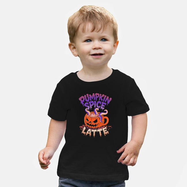 Pumpkin Spice Latte-Baby-Basic-Tee-estudiofitas