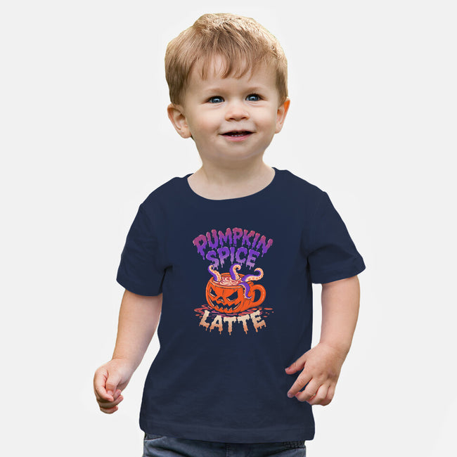 Pumpkin Spice Latte-Baby-Basic-Tee-estudiofitas