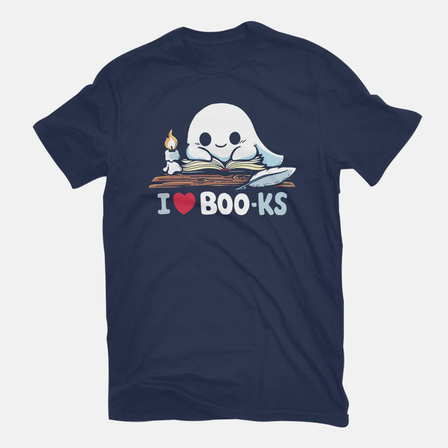 Love Books-Unisex-Basic-Tee-Vallina84