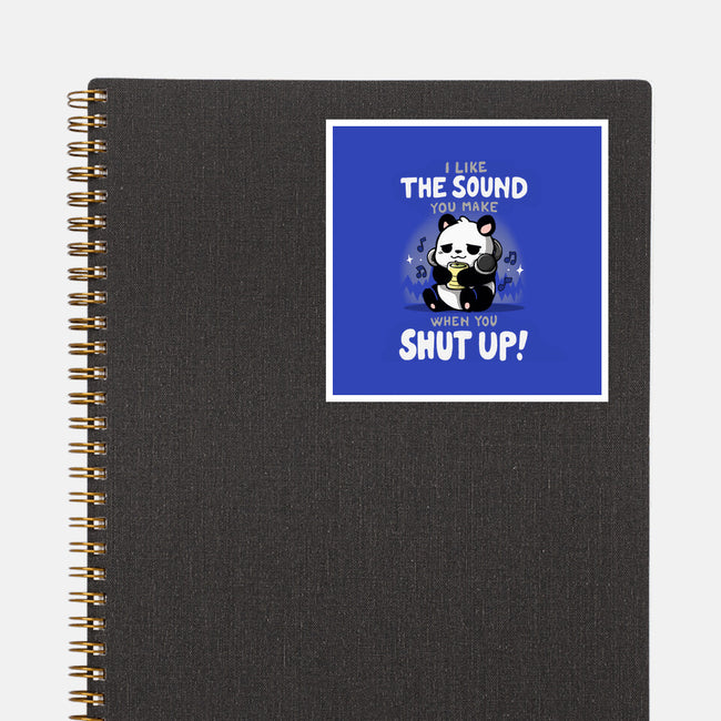 When You Shut Up-None-Glossy-Sticker-Vallina84