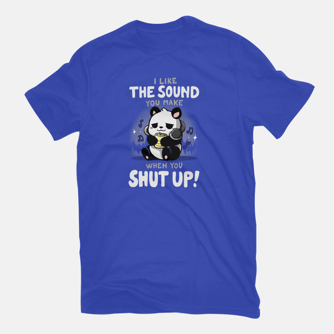 When You Shut Up-Womens-Basic-Tee-Vallina84
