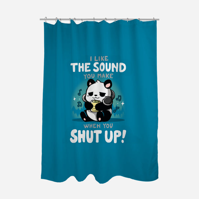 When You Shut Up-None-Polyester-Shower Curtain-Vallina84