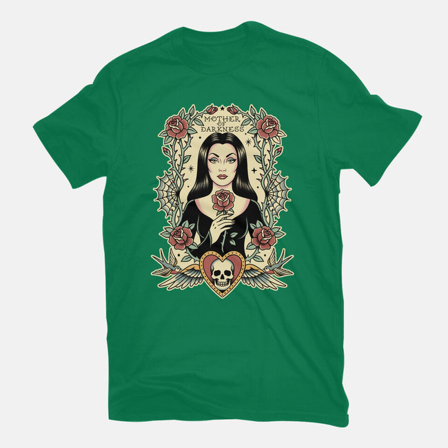 Mother Of Darkness-Womens-Fitted-Tee-P1yu5h