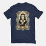 Mother Of Darkness-Womens-Fitted-Tee-P1yu5h