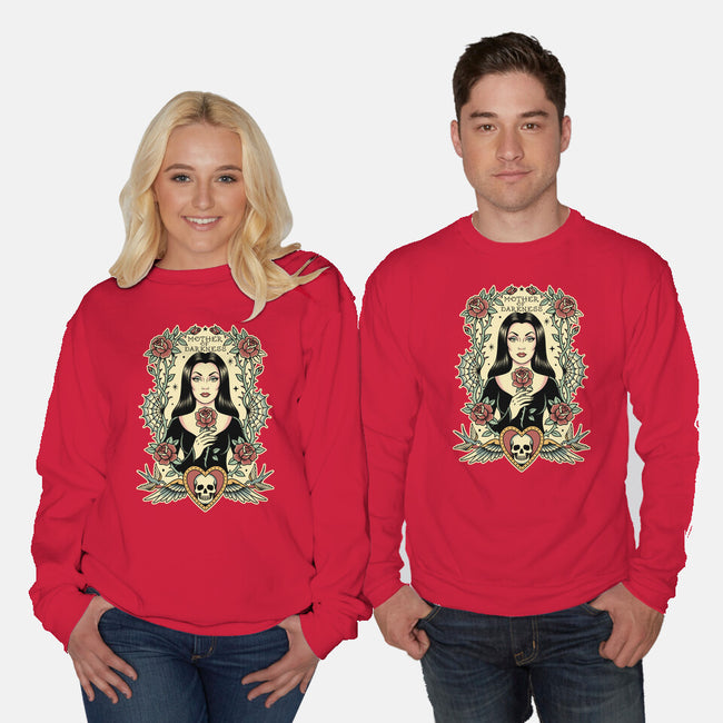 Mother Of Darkness-Unisex-Crew Neck-Sweatshirt-P1yu5h