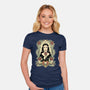 Mother Of Darkness-Womens-Fitted-Tee-P1yu5h