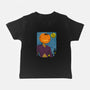 Starry Night In Halloween Town-Baby-Basic-Tee-DrMonekers