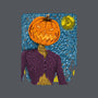 Starry Night In Halloween Town-Unisex-Basic-Tank-DrMonekers