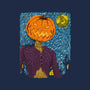 Starry Night In Halloween Town-None-Stretched-Canvas-DrMonekers
