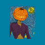 Starry Night In Halloween Town-None-Matte-Poster-DrMonekers