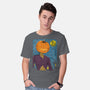 Starry Night In Halloween Town-Mens-Basic-Tee-DrMonekers