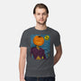 Starry Night In Halloween Town-Mens-Premium-Tee-DrMonekers