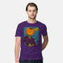 Starry Night In Halloween Town-Mens-Premium-Tee-DrMonekers