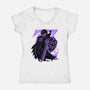 I’m A Shadow-Womens-V-Neck-Tee-rmatix