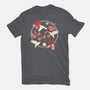 Origami Doves-Womens-Fitted-Tee-NemiMakeit