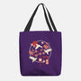 Origami Doves-None-Basic Tote-Bag-NemiMakeit