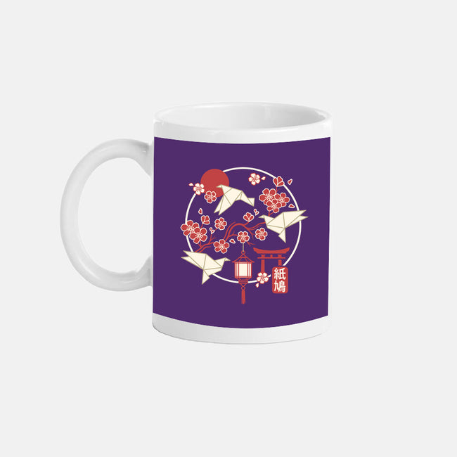 Origami Doves-None-Mug-Drinkware-NemiMakeit