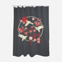 Origami Doves-None-Polyester-Shower Curtain-NemiMakeit