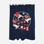 Origami Doves-None-Polyester-Shower Curtain-NemiMakeit
