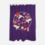 Origami Doves-None-Polyester-Shower Curtain-NemiMakeit