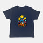 Moth Man Halloween Doodle-Baby-Basic-Tee-krisren28