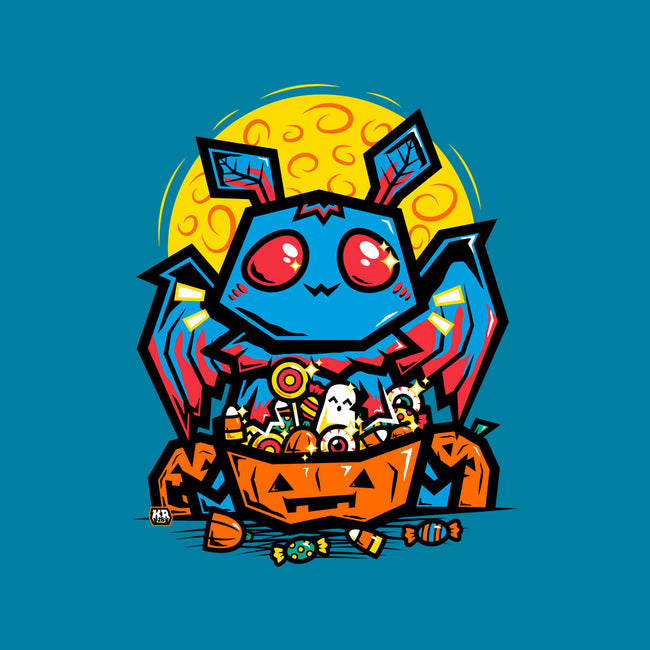 Moth Man Halloween Doodle-None-Fleece-Blanket-krisren28
