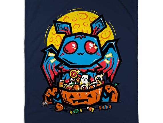Moth Man Halloween Doodle
