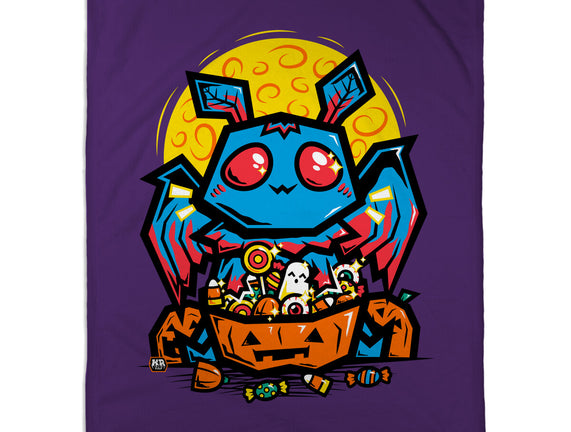 Moth Man Halloween Doodle