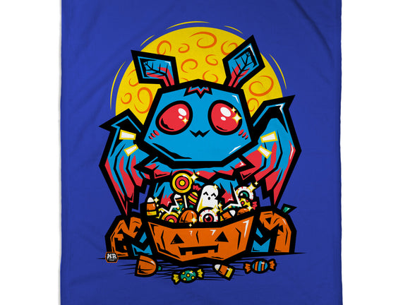Moth Man Halloween Doodle